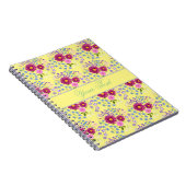 Bouquet de fleurs avec cahier Dahlia (Côté Droit)