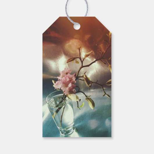 Bouquet de fleurs avec étiquettes de prix (Dos)