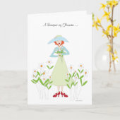 Bouquet de fleurs bien obtenir carte (Fleur jaune)