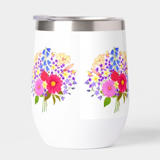 Bouquet de fleurs blanc (Droite)