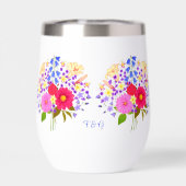 Bouquet de fleurs blanc (Arrière)