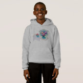 Bouquet de fleurs coloré et vibrant. (Devant entier)