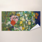 Bouquet de fleurs dans un Vase, Van Gogh (Serviette de bain)