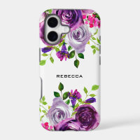 Bouquet de fleurs de pivoines violettes