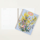 Bouquet de fleurs de printemps d'aquarelle Cottage (Devant avec enveloppe)