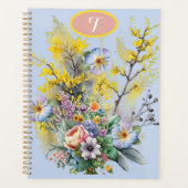 Bouquet de fleurs de printemps d'aquarelle Cottage (Devant)