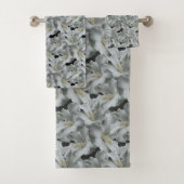 Bouquet de fleurs d'Hibiscus blanc (En situation)