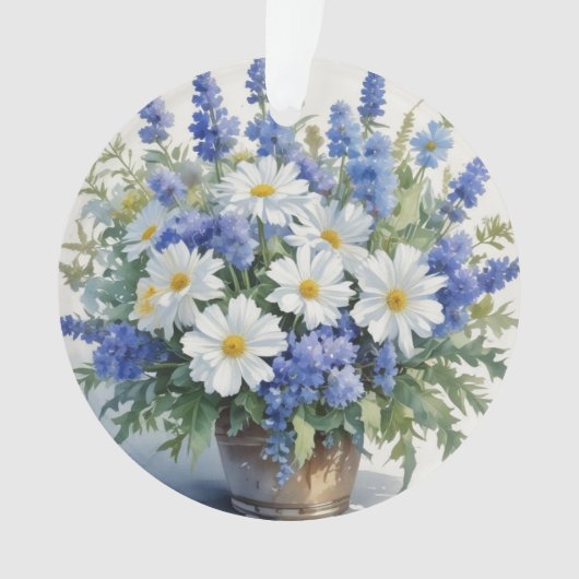 Bouquet de fleurs Elégante aquarelle (devant)