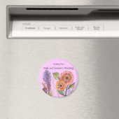 Bouquet de fleurs Mariage souvenir Magnet (In Situ (Lave-vaisselle))
