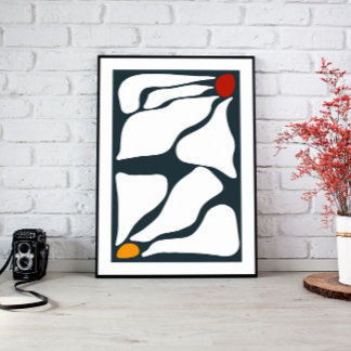Bouquet de fleurs Matisse, toile d'art aux murs fi