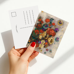 Bouquet de Fleurs   Odilon Redon Briefkaart
