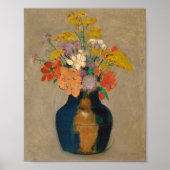 Bouquet de Fleurs | Odilon Redon Poster (Voorkant)