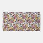 Bouquet de fleurs - roses, pivoines, marguerites e (Recto)