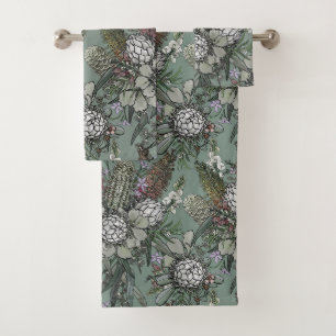Bouquet de fleurs Sage Wild Bush - Protea & Grevil