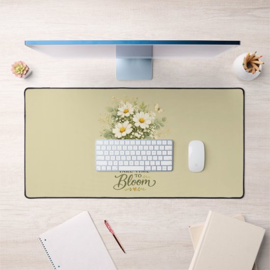 Bouquet de fleurs sauvages blanches (Bureau 1)