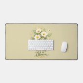 Bouquet de fleurs sauvages blanches (Clavier et souris)