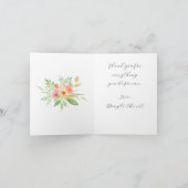 Bouquet de la fête des mères de la carte de voeux  (Intérieur)