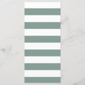 Bouquet de la Rose blanche| Menu Floral (Dos)