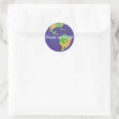 Bouquet de la Terre - stickers Paix sur terre (Sac)