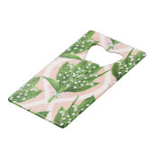 Bouquet de lys de la vallée fleurs sur rose (Dos Angle)