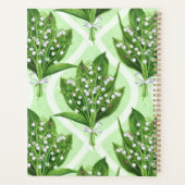 Bouquet de lys de la vallée fleurs sur vert (Dos)