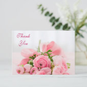 Bouquet de Merci rose de roses (Debout devant)