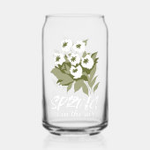 Bouquet de printemps frais - 'Le printemps est dan (Verso)