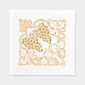 Bouquet de Raisins Feuillus Rustique  (Recto)