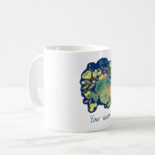 Bouquet de résistance l tasse avec personnalisatio (Devant gauche)