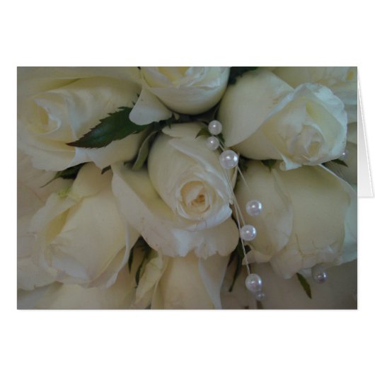 bouquet de rose blanc (Devant horizontal)