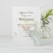 Bouquet de roses coloré bracelet Invitation (Debout devant)