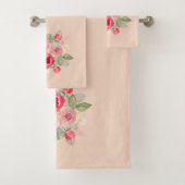 Bouquet de roses peintes (En situation)