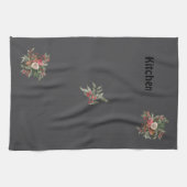 Bouquet de serviettes de cuisine rose (Horizontal)