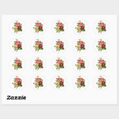 Bouquet de Stickers Rose (Feuille)