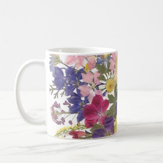 Bouquet de tasse de fleurs (Gauche)