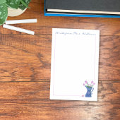 Bouquet de tulipes roses Post-It Notes pour enseig