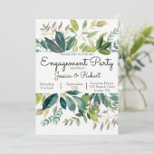 Bouquet de verdure Invitation de la partie d'engag (Debout devant)