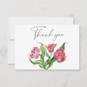 Bouquet d'eau Carte de remerciements (Devant)