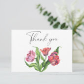 Bouquet d'eau Carte de remerciements (Debout devant)