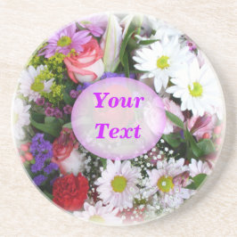 Bouquet Delite Zandsteen Onderzetter