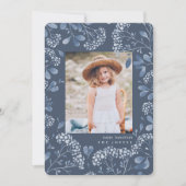 Bouquet d'hiver | CARTE PHOTO HANOUKKA (Devant)