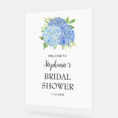 Bouquet d'hortensia bleu Baby Shower de mariage Bi (Angle)