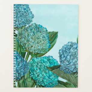 Bouquet d'hortensia bleu d'été