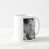 Bouquet du jour de mariage intemporel Photo Mug (Devant droit)