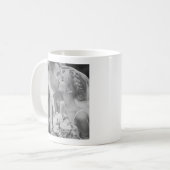 Bouquet du jour de mariage intemporel Photo Mug (Devant gauche)