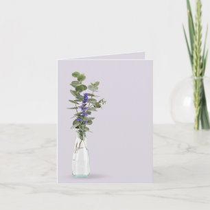 Bouquet Eucalyptus En Vase Bouteille
