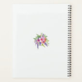 Bouquet floral aquarelle (Dos)