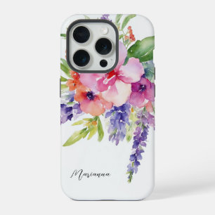 Bouquet floral aquarelle