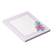 Bouquet floral Bloc-notes personnalisé 5,5 po x 6 (Incliné)