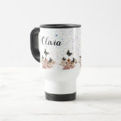 Bouquet floral blooming garden reisbeker (Voorkant links)